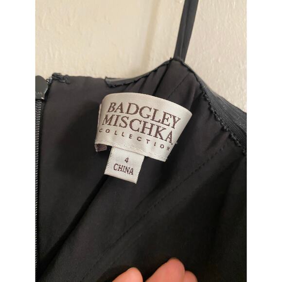 Brand New Badgley Mischka Dress Womens Size 4 animal Leapard print dress - Picture 4 of 10